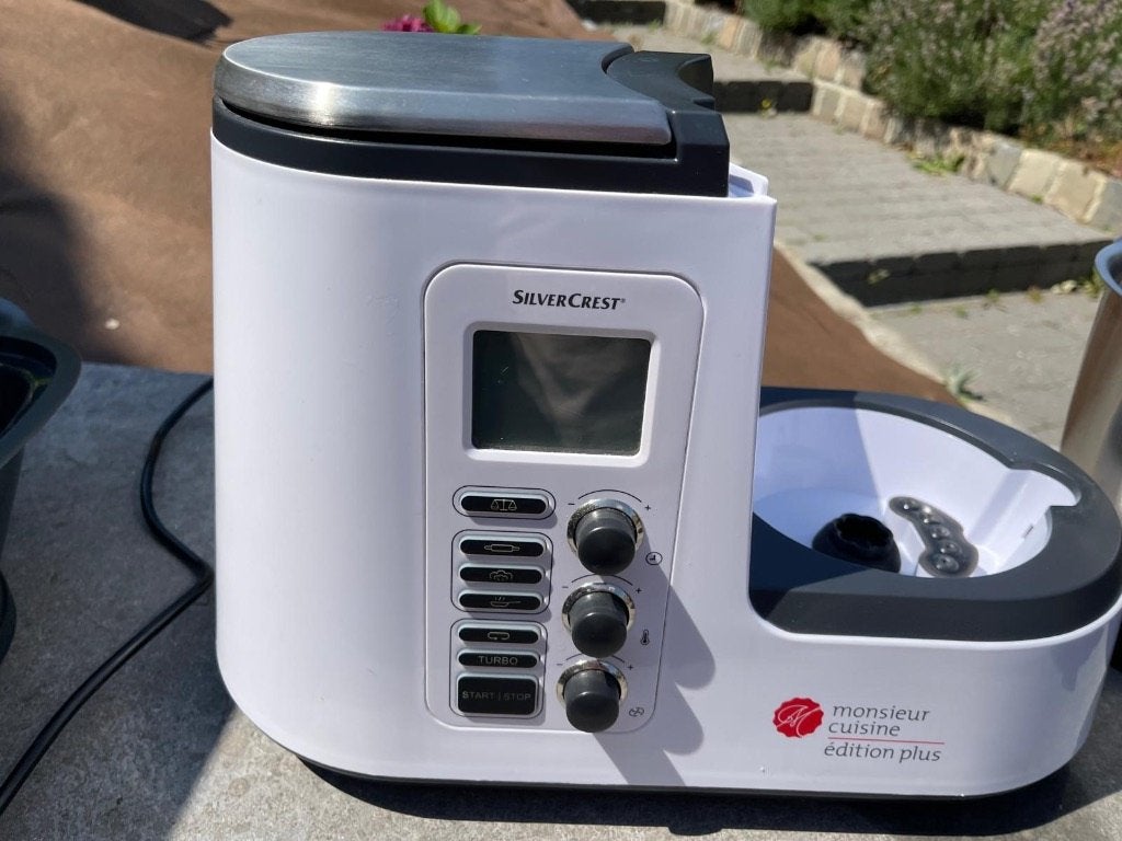 Monsieur Cuisine Silver Crest, Electroménager, Mélangeurs de cuisine, 2 à 3 litres, Enlèvement, Comme neuf, 3 vitesses ou plus