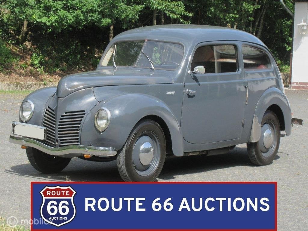 Ford Taunus 12M | 1950 | Route 66 Auctions, Zwart, Bedrijf, Handgeschakeld, Overige carrosserie