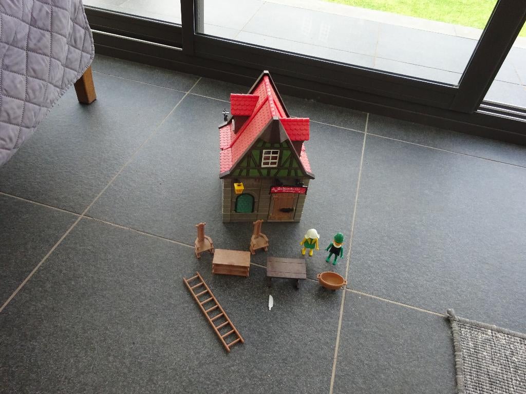 Playmobil vintage kleermakershuis, Ophalen of Verzenden, Zo goed als nieuw, Complete set