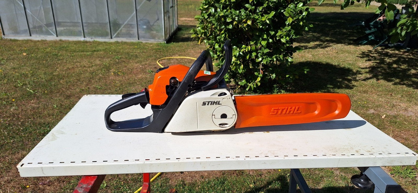 tronconneuse a essence sthil ms 181 cbe, Enlèvement ou Envoi, Essence