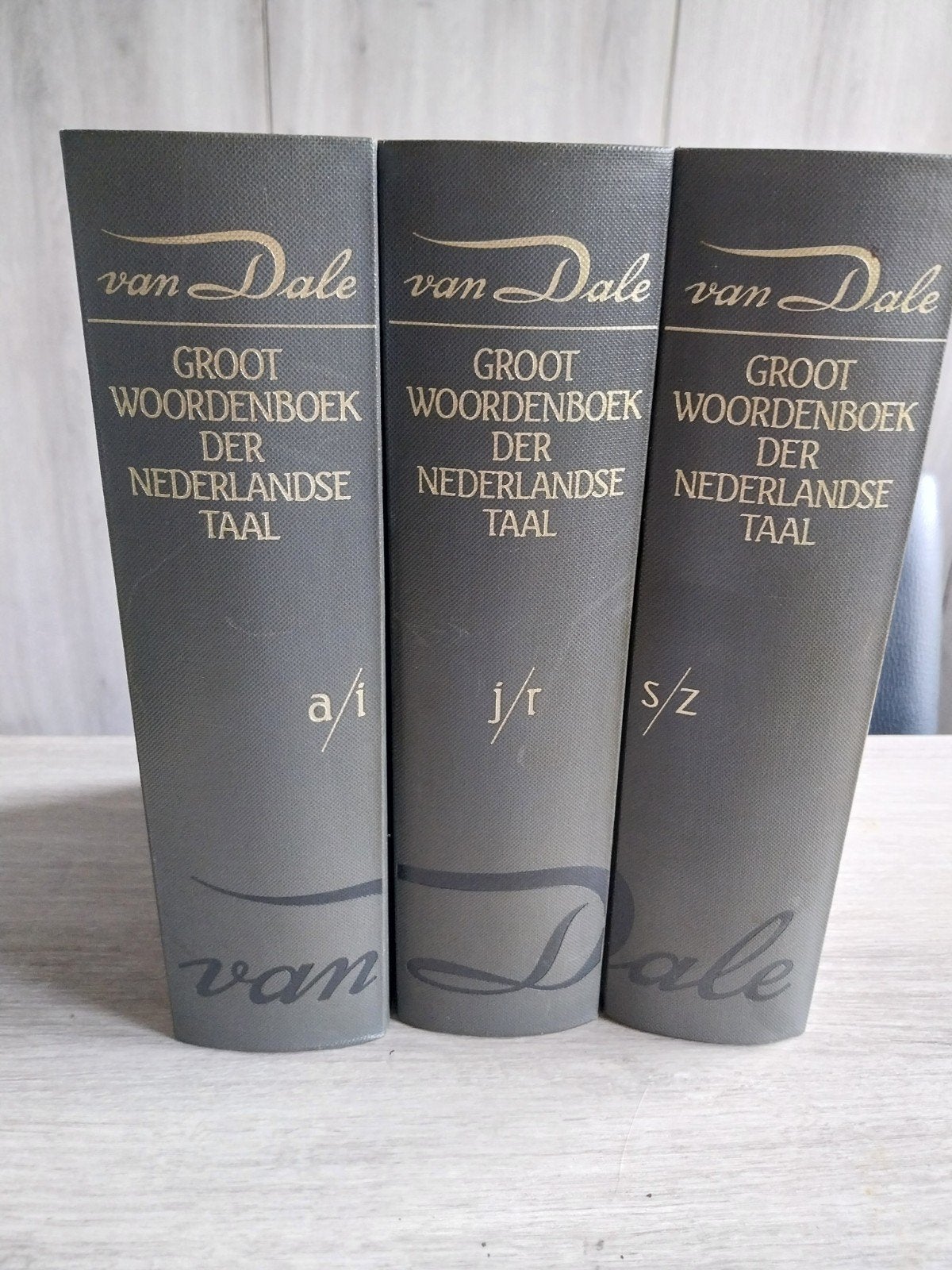 3 delig dikke van Dale, Enlèvement, Utilisé, Série complète