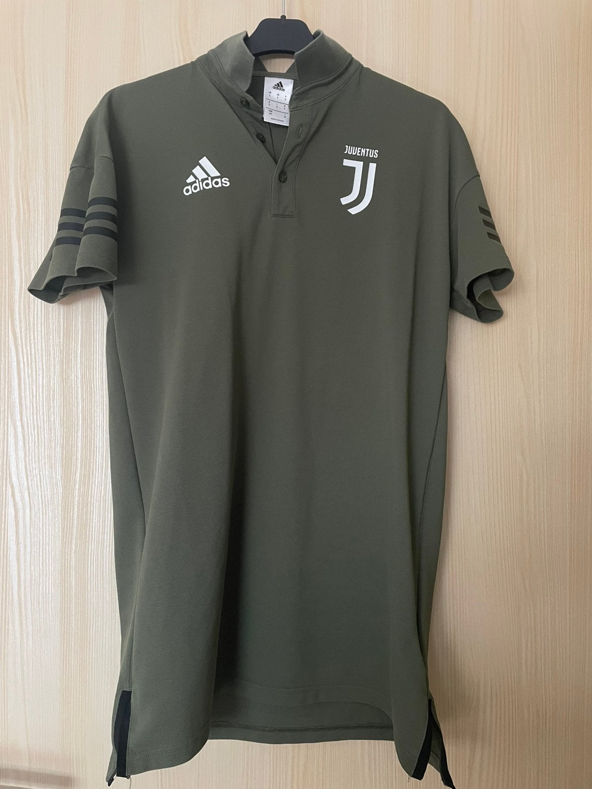 Polo Juventus Adidas UEFA Champions League - Taille S, Enlèvement ou Envoi, Vert, Taille 46 (S) ou plus petite, Neuf
