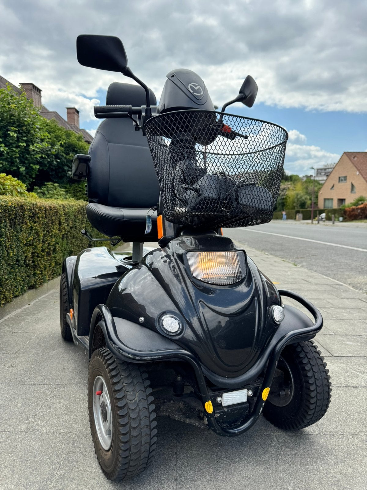 Voiturette électrique Mini crosser Scootmobiel parfait état, Enlèvement ou Envoi, Pliant, Comme neuf, Fauteuil roulant électrique