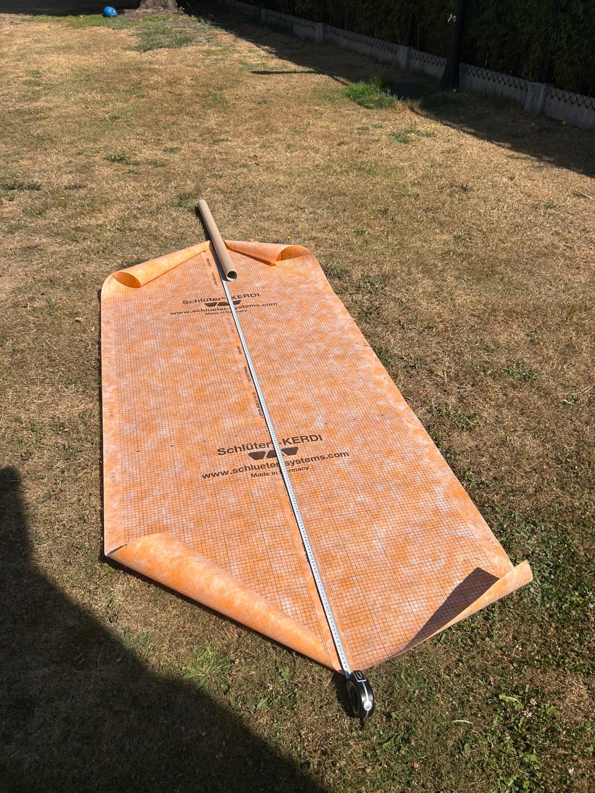 Schlüter Kerdi afdichtingsmat, Enlèvement, Comme neuf