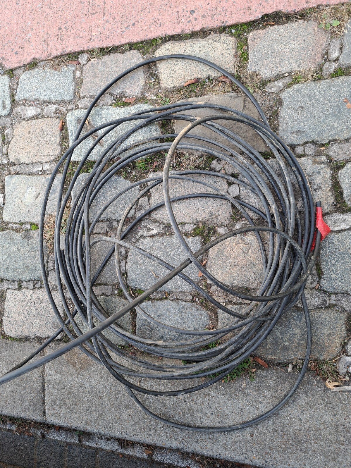 câble coaxial noir Pe11 à âme épaisse, Enlèvement