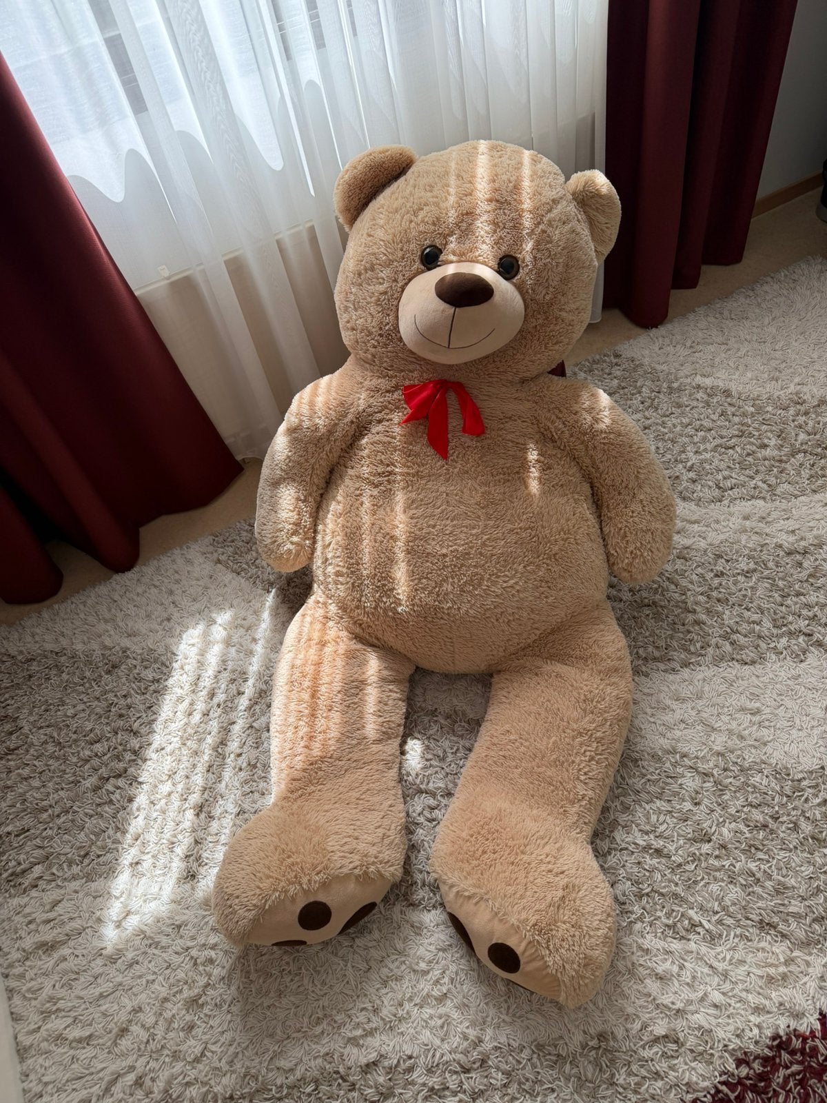 Billy de beer, een gigantische knuffel, Verzamelen, Ophalen of Verzenden, Zo goed als nieuw