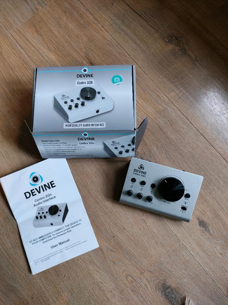 Devine audio interface Centro 2i20, Musique & Instruments, Enlèvement, Comme neuf, Autres types