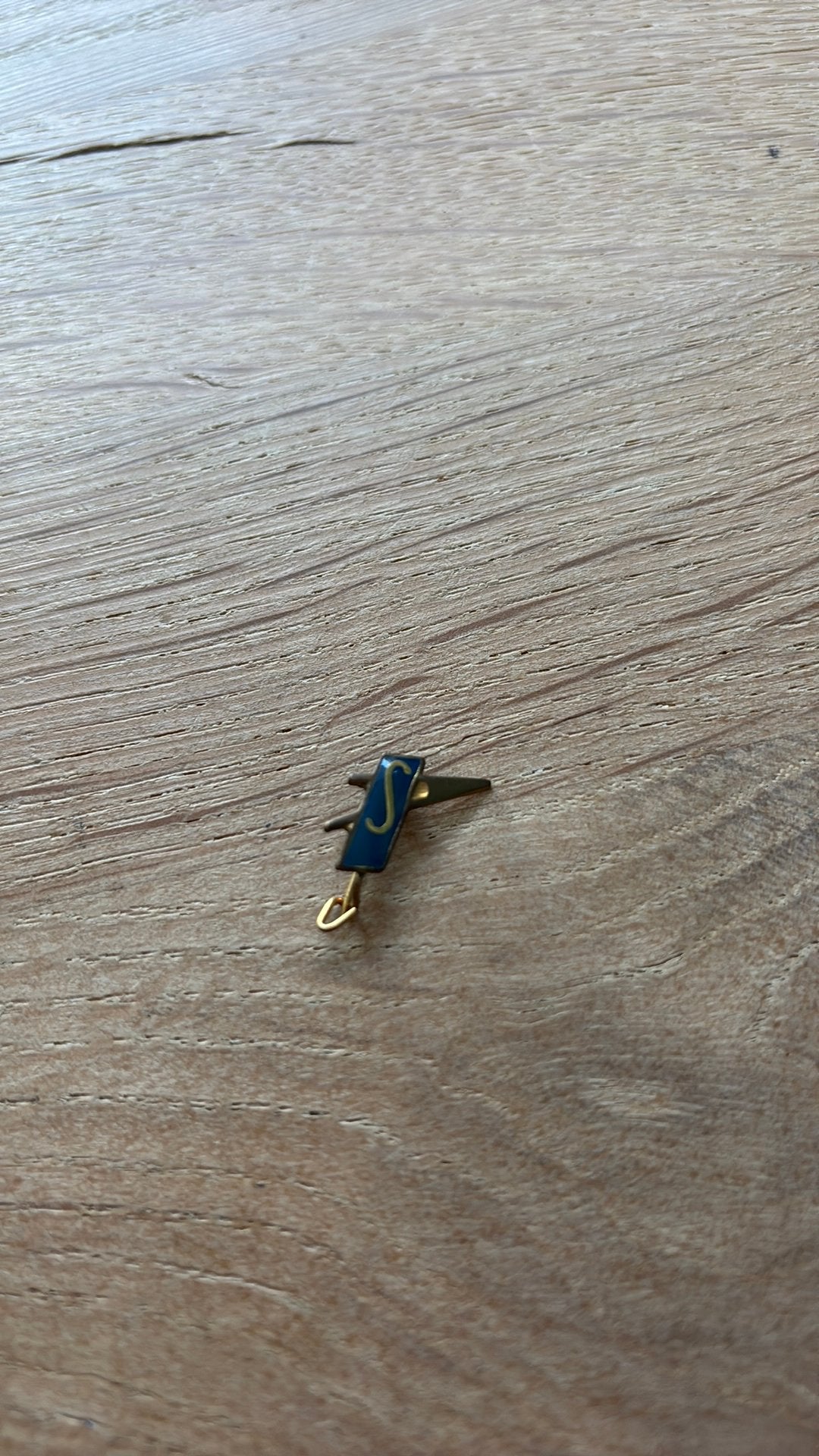Oude geëmailleerde Sabena-badge op de achterkant, Ophalen of Verzenden, Zo goed als nieuw
