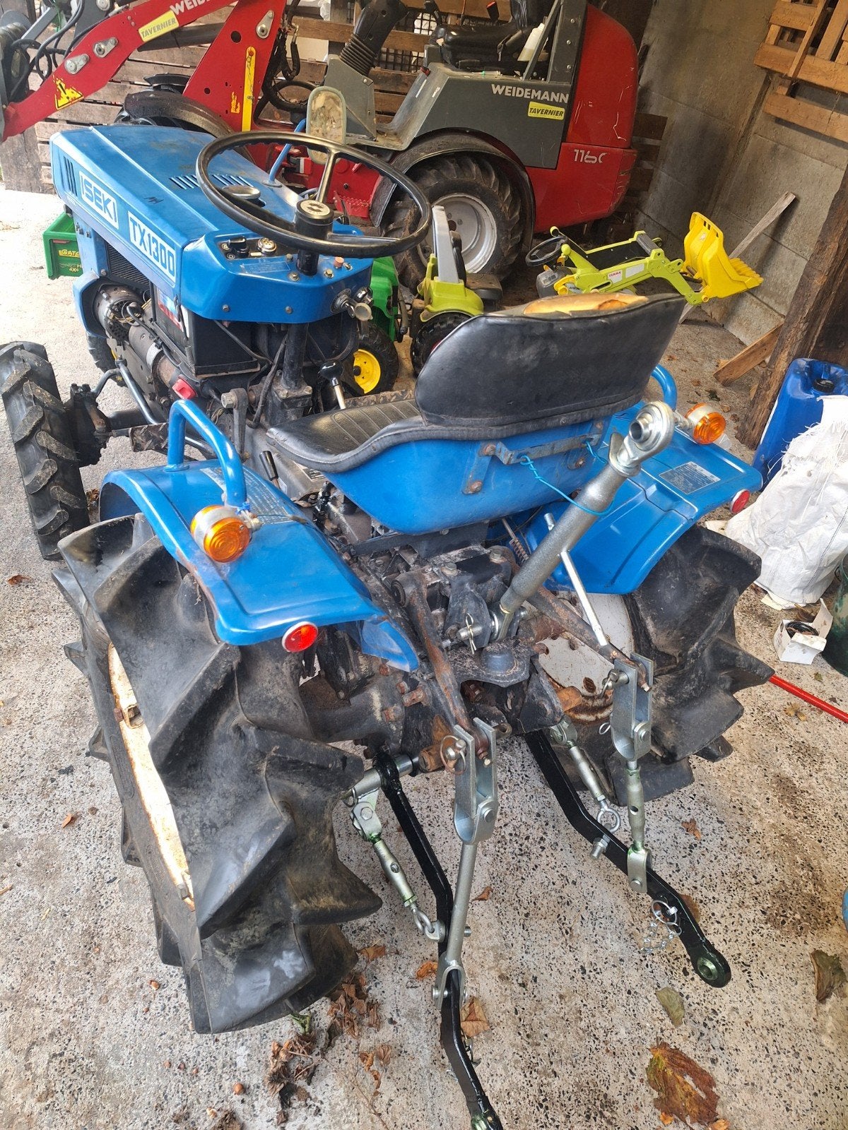iseki tx 1300, Ophalen, Gebruikt, Tot 80 Pk, Overige merken