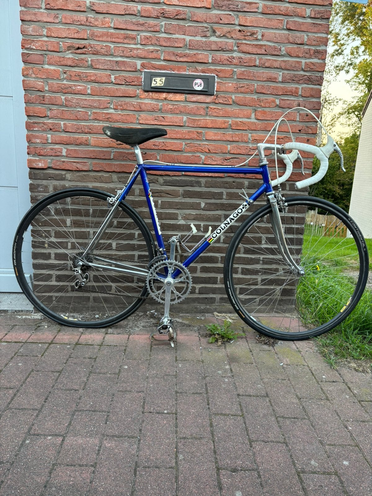 Colnago Nuovo Mexico, vers 1983, Campagnolo Nuovo Record, Autres marques, Frein sur jante, Acier, Enlèvement