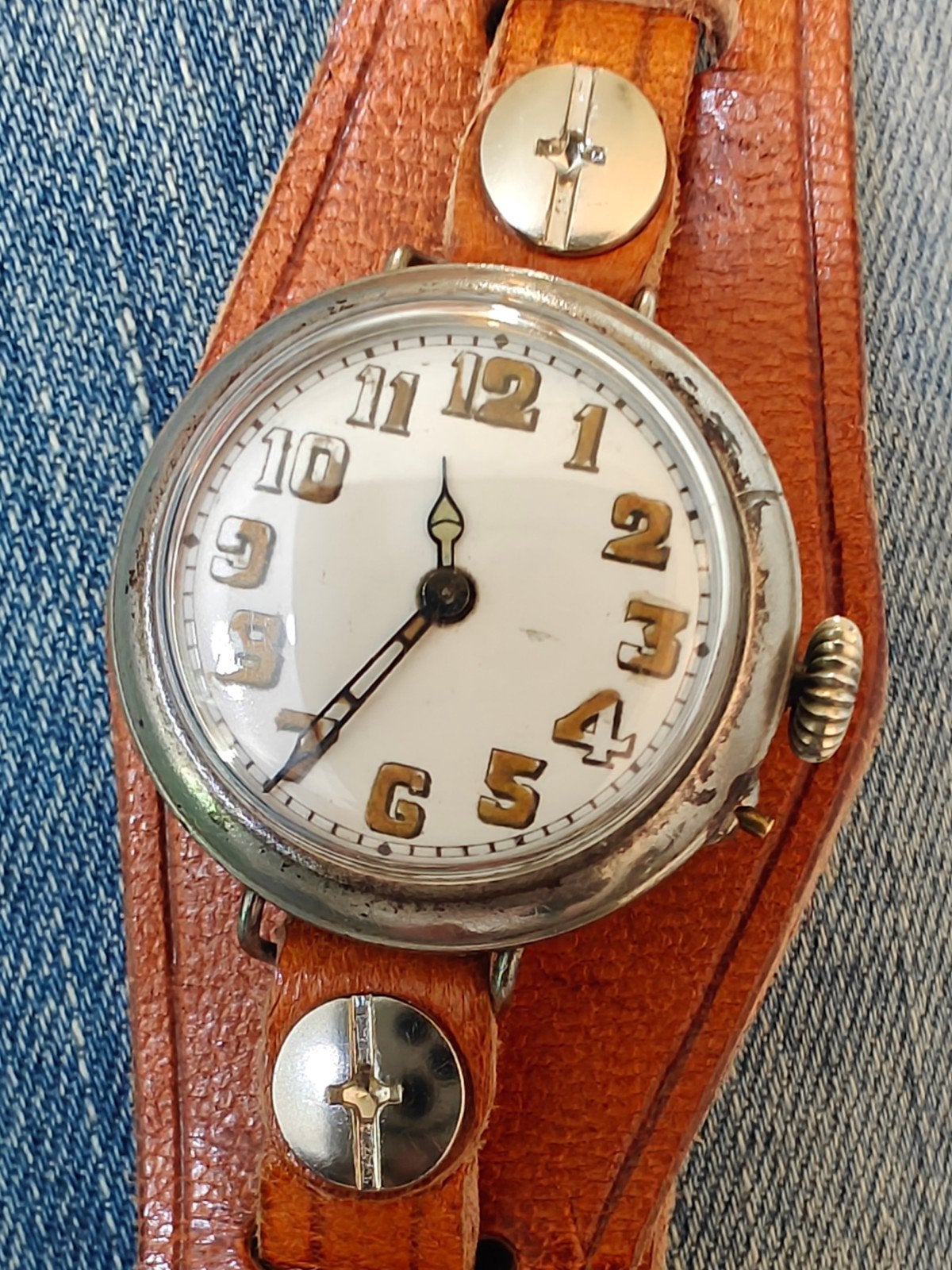 Montre antiquité militaire, Enlèvement ou Envoi, Acier