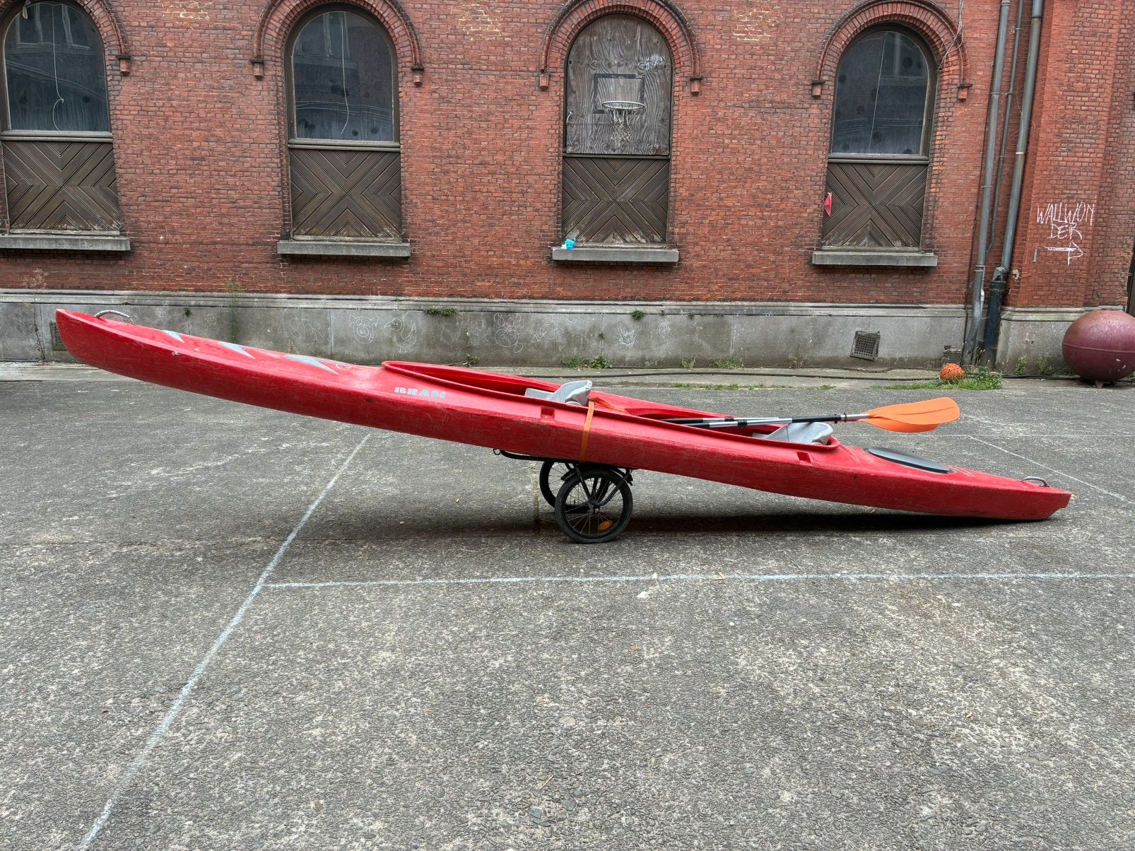 2p kayak, Ophalen, Gebruikt