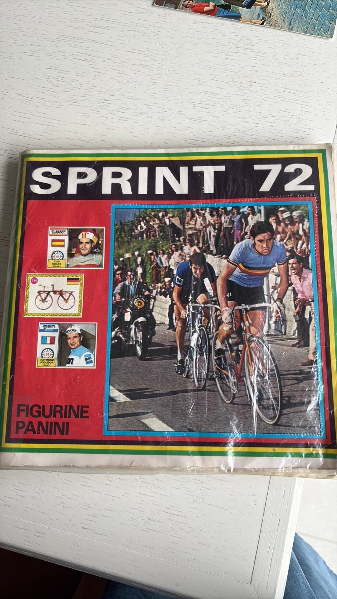 Postkaart.   Panini sprint 72, Cd's en Dvd's, Vinyl | Wereldmuziek, Ophalen, Gebruikt