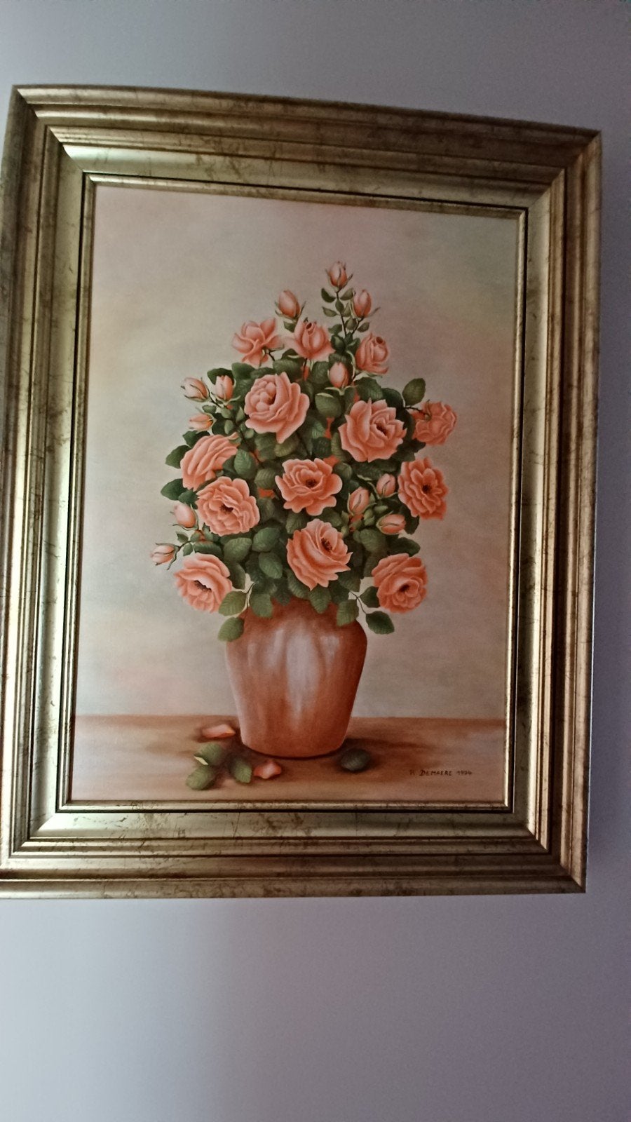 olieverf op doek, Ophalen, Doek