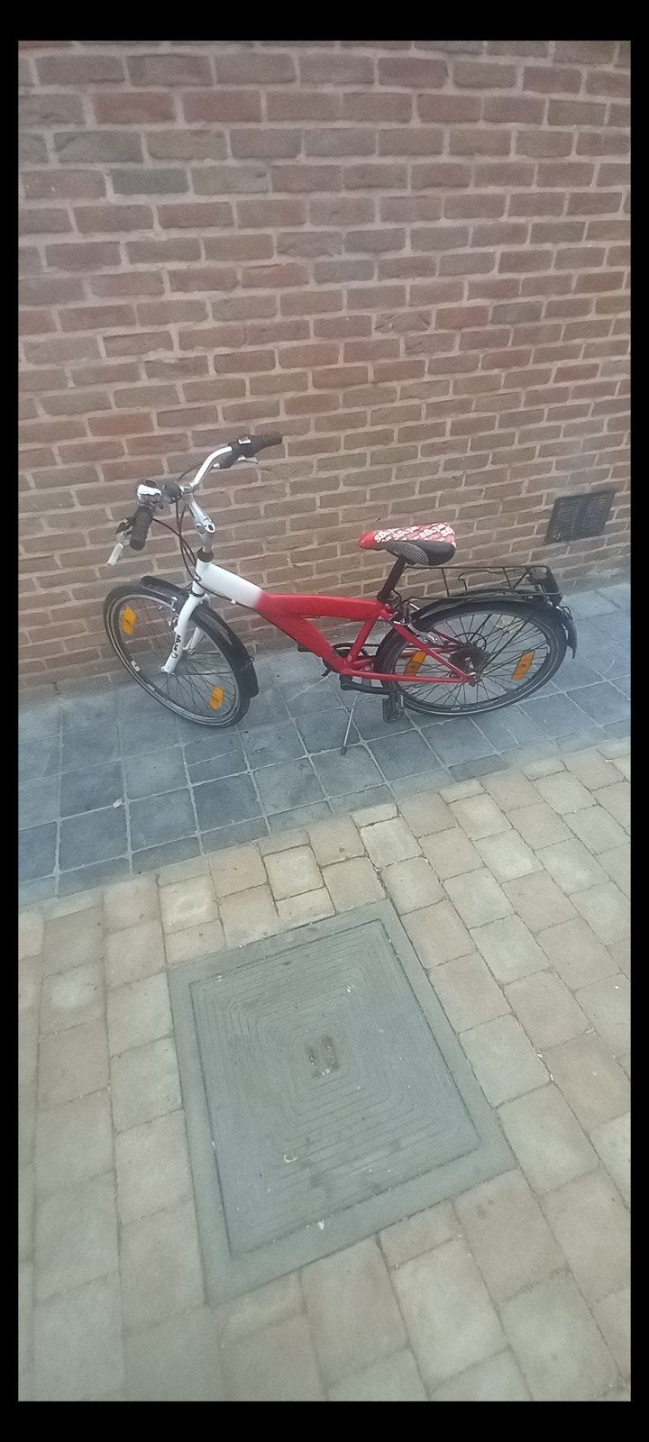 jongens fiets, Enlèvement