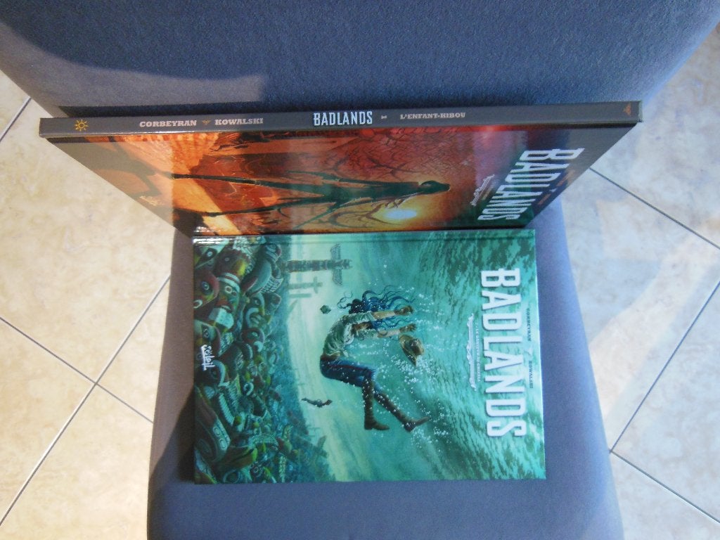 Lot BD Badlands 1 à 2 EO, Enlèvement ou Envoi, Comme neuf