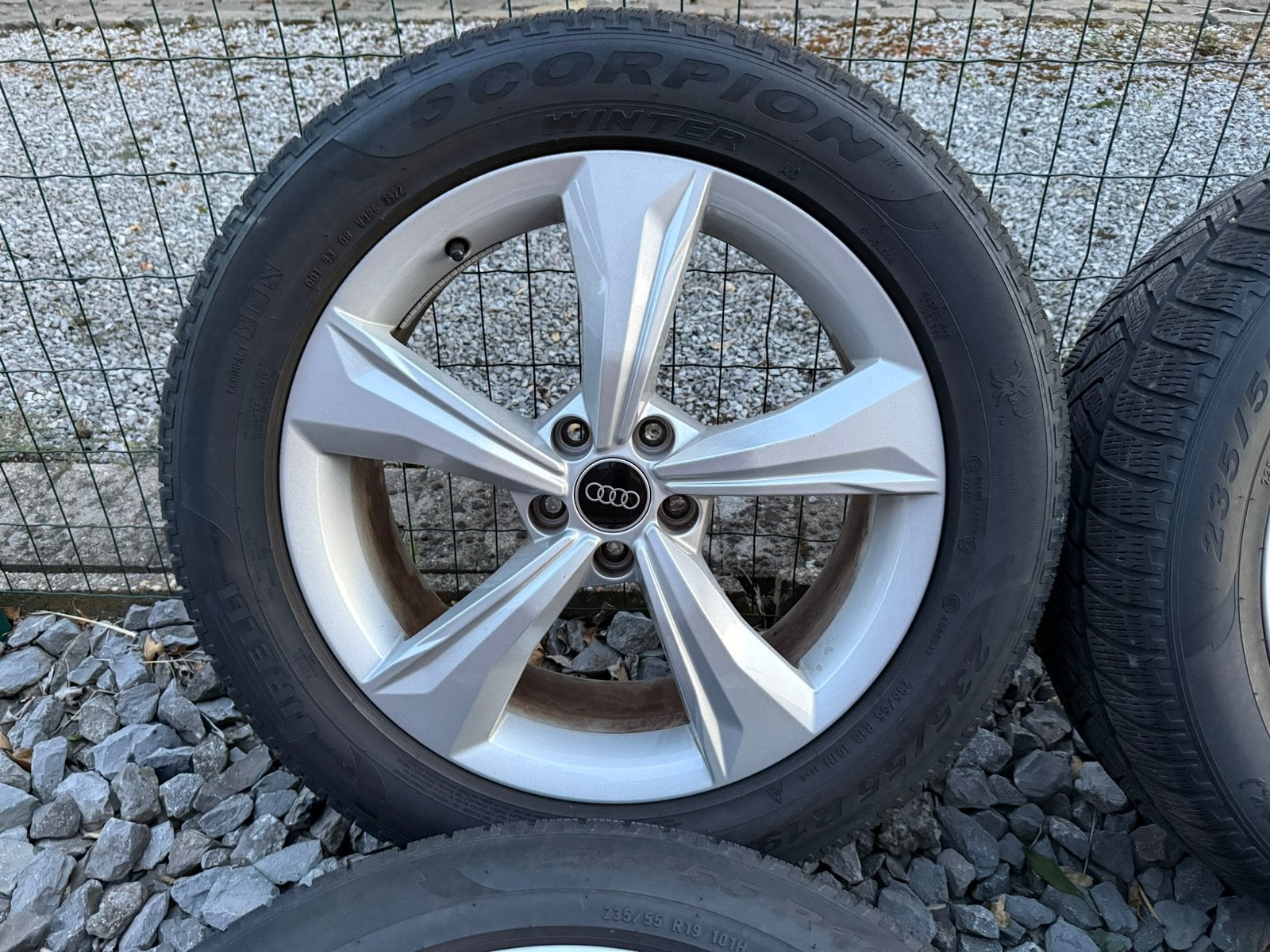 KIT HIVER AUDI Q5 S-LINE 235/55/R19 PIRELLI, Pneus et Jantes, Pneus hiver, Véhicule de tourisme, 19 pouces