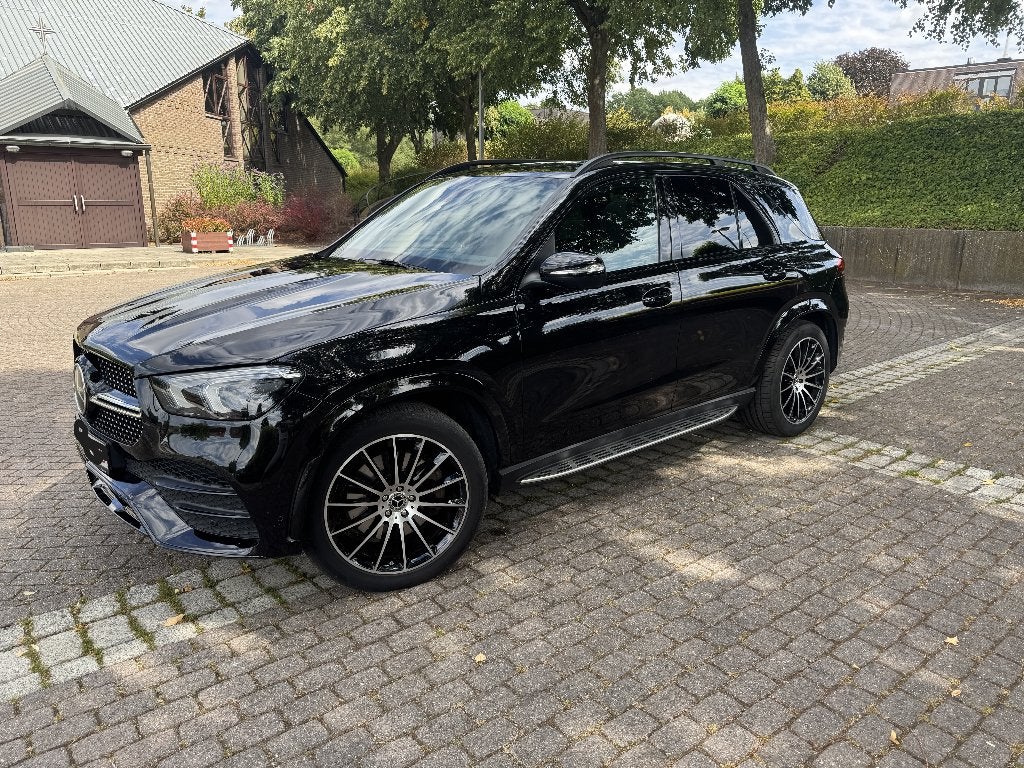 Mercedes GLE 350 de AMG line, Auto's, Automaat, 143 kW, 4 cilinders, Zwart