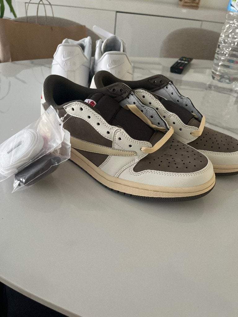 Nike Jordan 1 Retro Low travis scott, Kleding | Heren, Schoenen, Overige kleuren, Verzenden, Nike, Nieuw