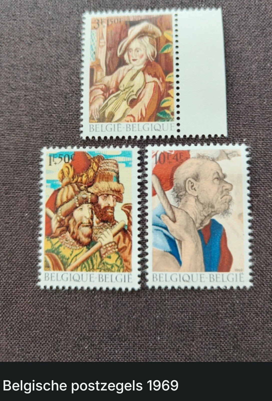timbres divers Belgique 1969,1968,1967, Timbres & Monnaies, Enlèvement ou Envoi, Neuf