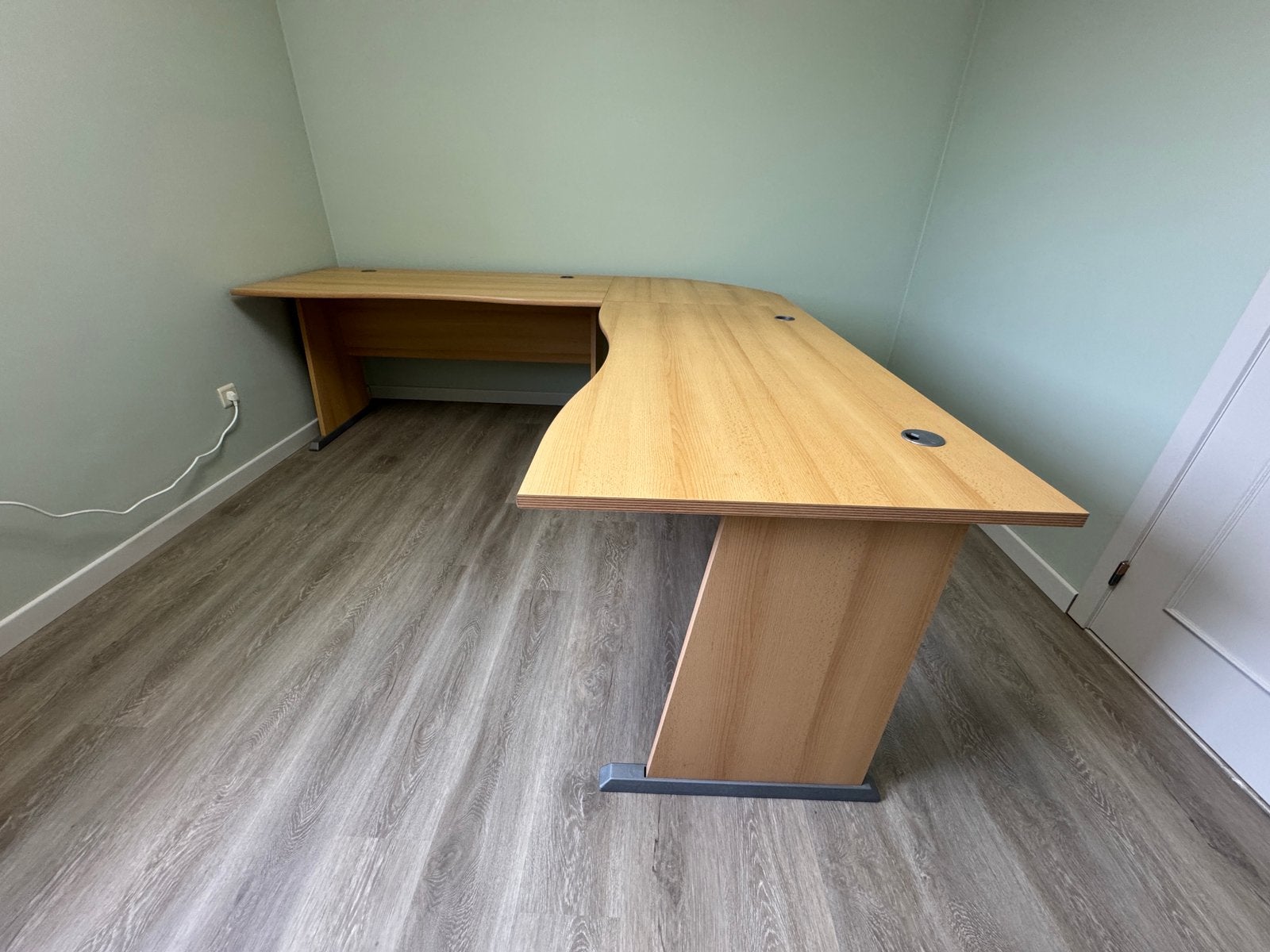 Hoekbureau uit 2 delen + hoek, Ophalen, Zo goed als nieuw, Hoekbureau
