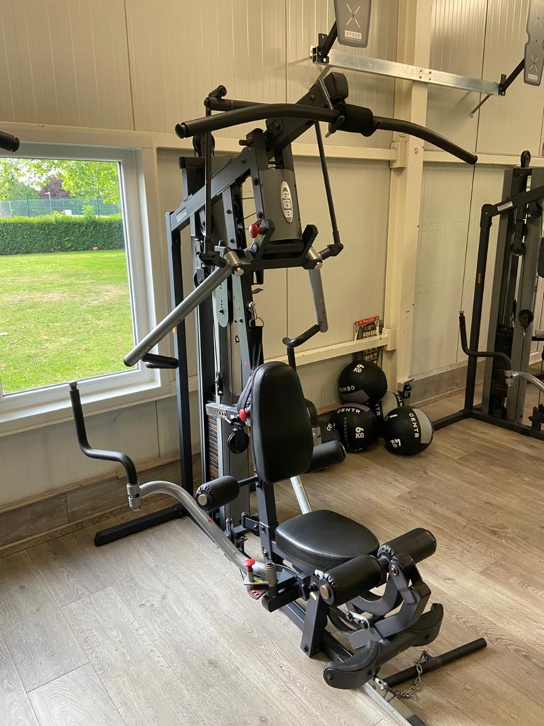 Body-Solid G6B Home Gym – Professioneel krachtstation, Sport en Fitness, Fitnessmaterialen, Ophalen, Zo goed als nieuw, Benen