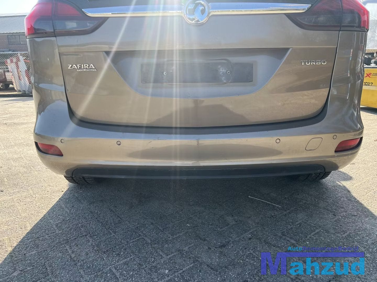 OPEL ZAFIRA C Bruin 41E achterbumper 2012-2017, Gebruikt, Opel Automobile GmbH, Kontakt@opel-infoservice.de, Achter