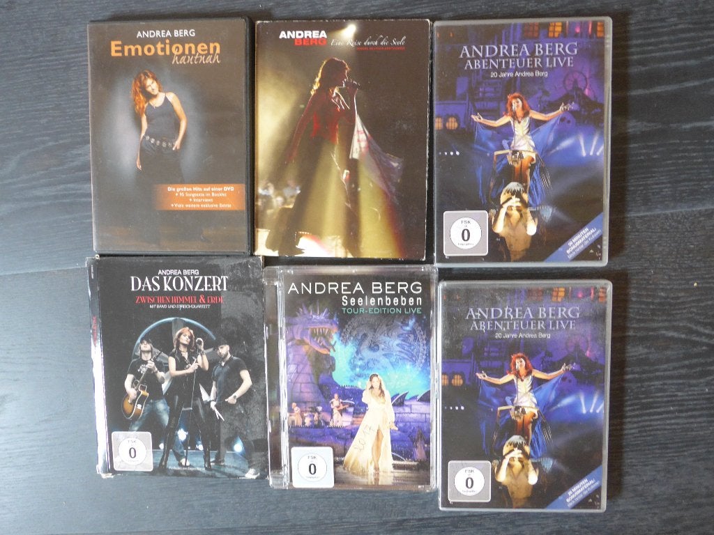 Andrea Berg : collectie dvd's, Alle leeftijden, Ophalen of Verzenden, Gebruikt, Concert