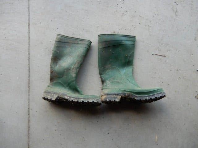paar laarzen botten gummilaarzen, Enlèvement ou Envoi, Utilisé, Bottes, Overige