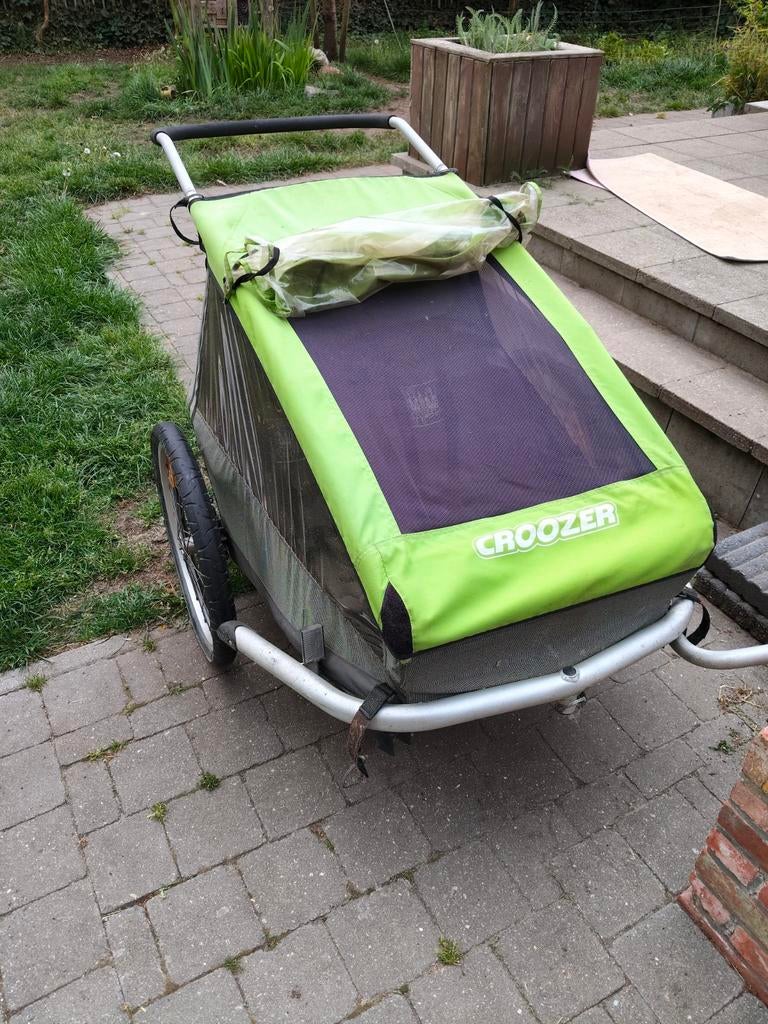 Fietskar croozer kid for 2, Enlèvement
