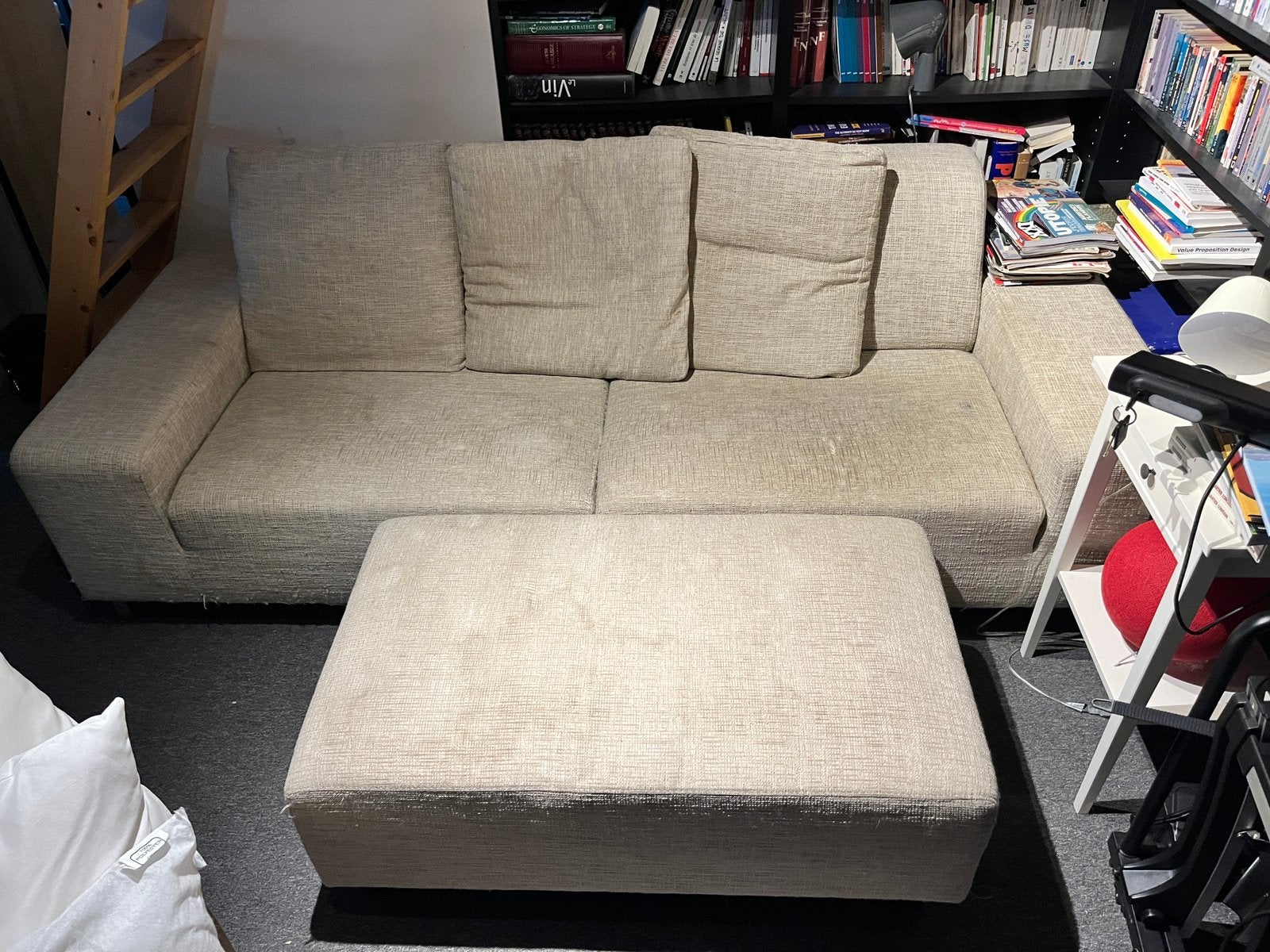 Canapé GRATUIT, 200 à 250 cm, Enlèvement, Utilisé, Modern
