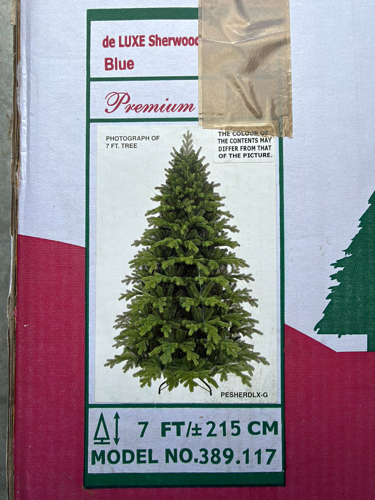 Luxe kunstkerstboom – Triumph Tree Sherwood Premium – 215 cm, Diversen, Ophalen, Zo goed als nieuw