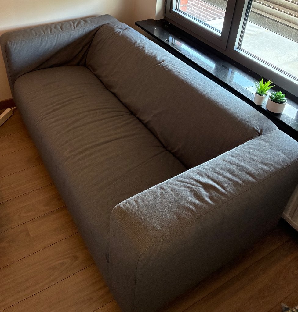 Zetel IKEA klippan grijs, Ophalen, 150 tot 200 cm, Tweepersoons, 75 tot 100 cm