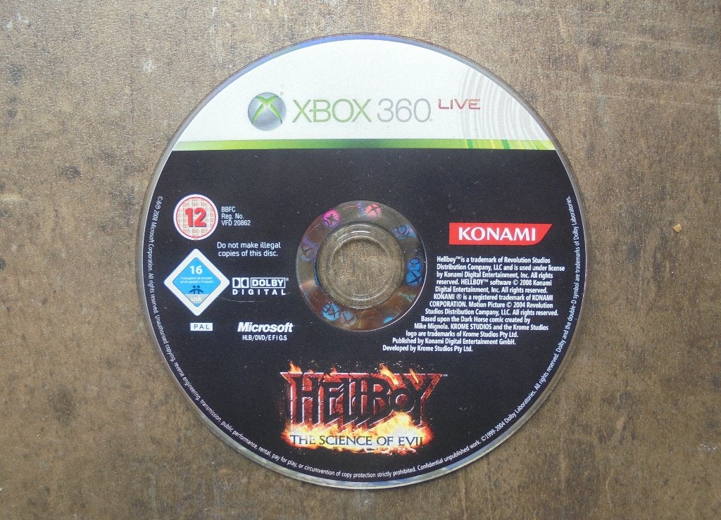 Hellboy The Science Of Evil voor XBOX 360 (zie foto's), Consoles de jeu & Jeux vidéo, Jeux | Xbox 360, Enlèvement ou Envoi, 1 joueur
