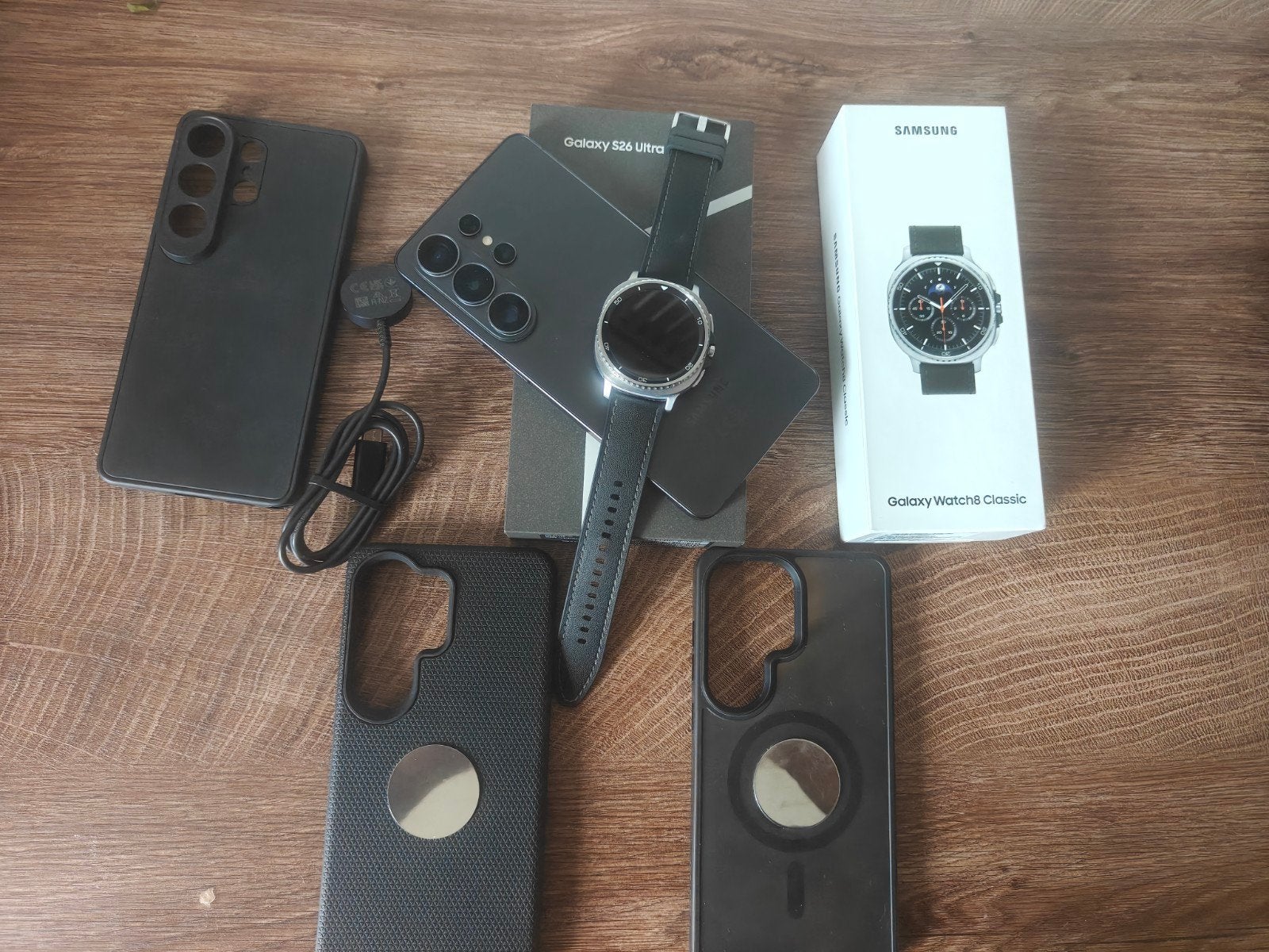 Samsung S26ULTRA 16gbram 1TB watch 8classic ruilen Fold8/ult, Ophalen of Verzenden