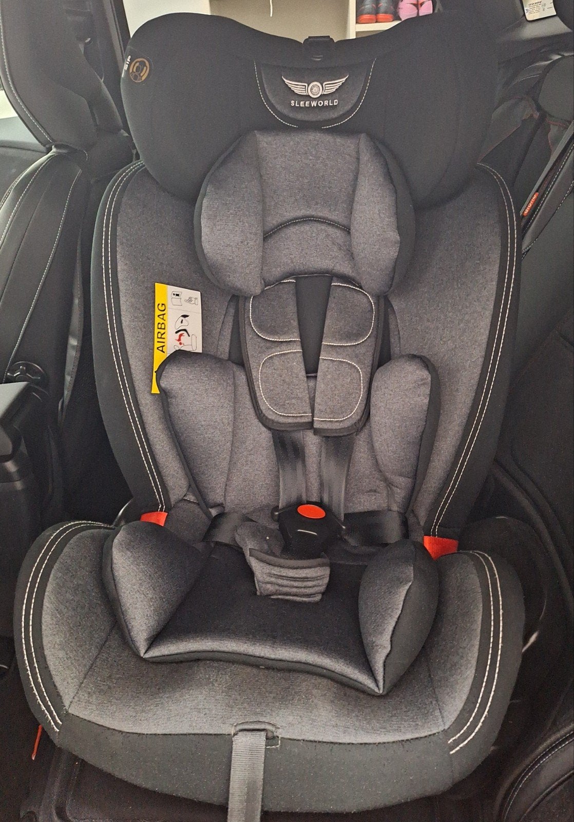 Draaibare autostoel Sleeworld, Verstelbare rugleuning, Zo goed als nieuw, Isofix, Ophalen