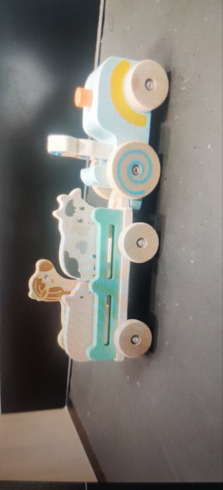 Houten tractorset, Enfants & Bébés, Jouets | Jouets en bois, Enlèvement