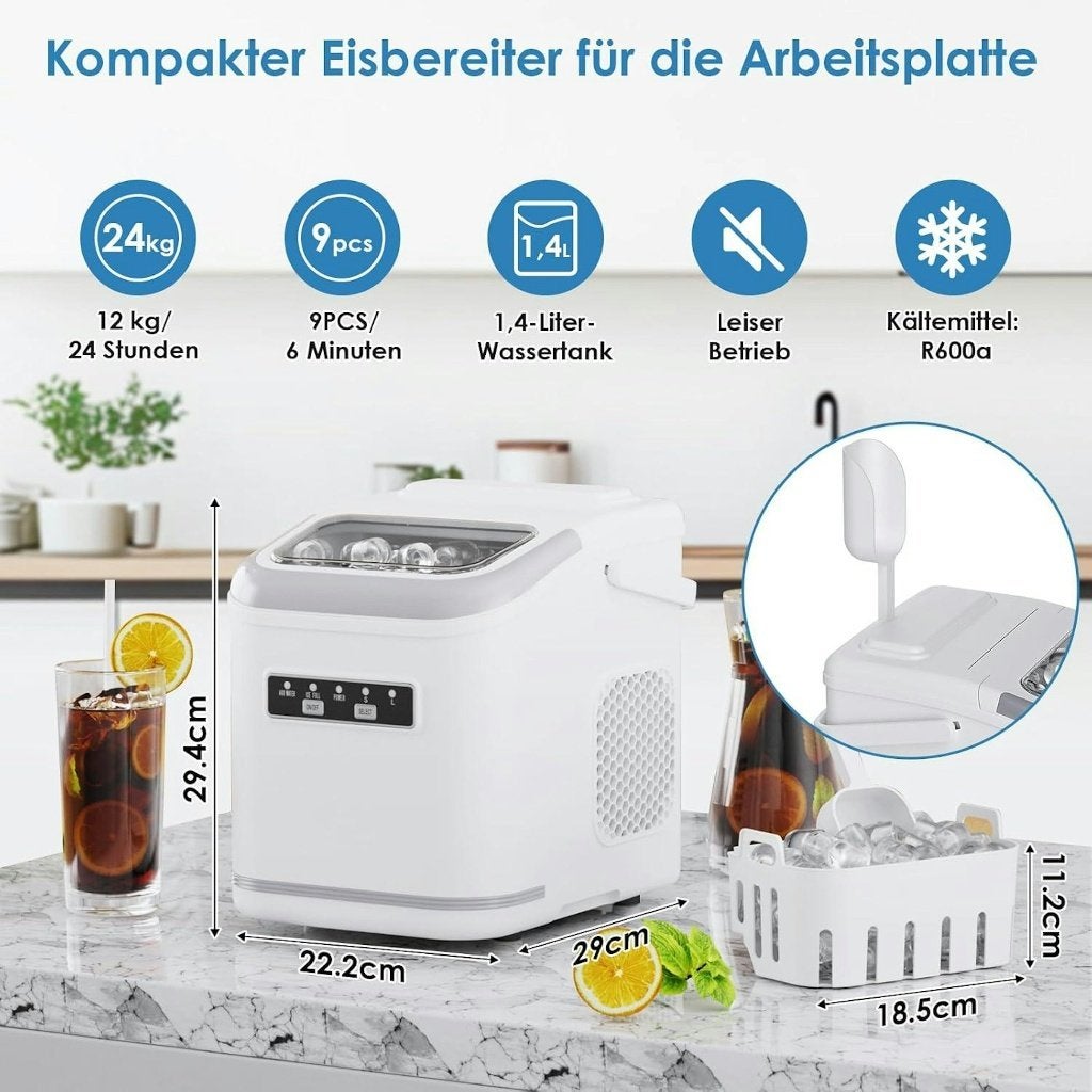 IJsmachine te huur via OmniRent, Enlèvement