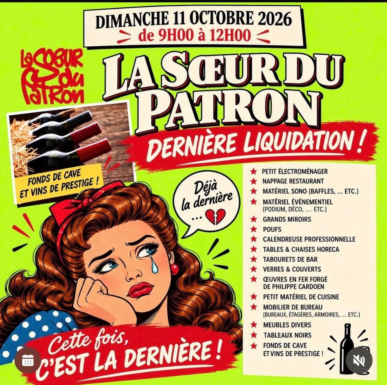 Liquidation matériels HORECA, Maison & Meubles, Enlèvement, Utilisé