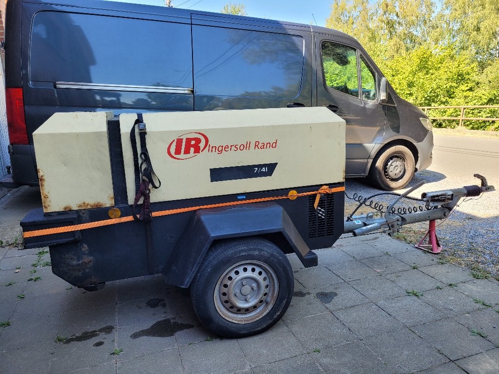 compresseur mobile de chantier Ingersoll Rand, Comme neuf, Enlèvement, 6 à 10 bars, 25 à 100 litres