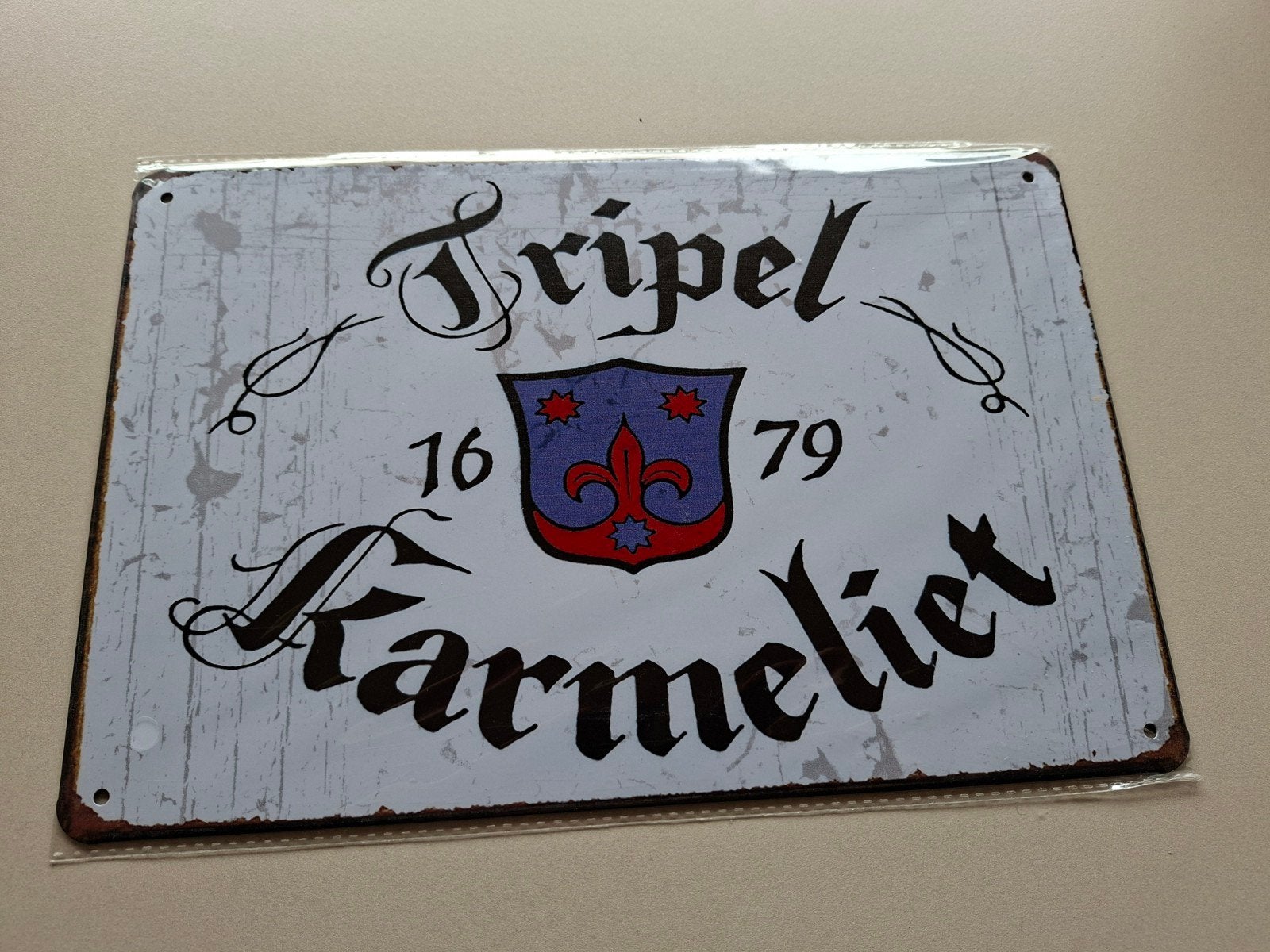 Bordje KARMELIET 20cm X 30cm
Bieden 8€, Ophalen
