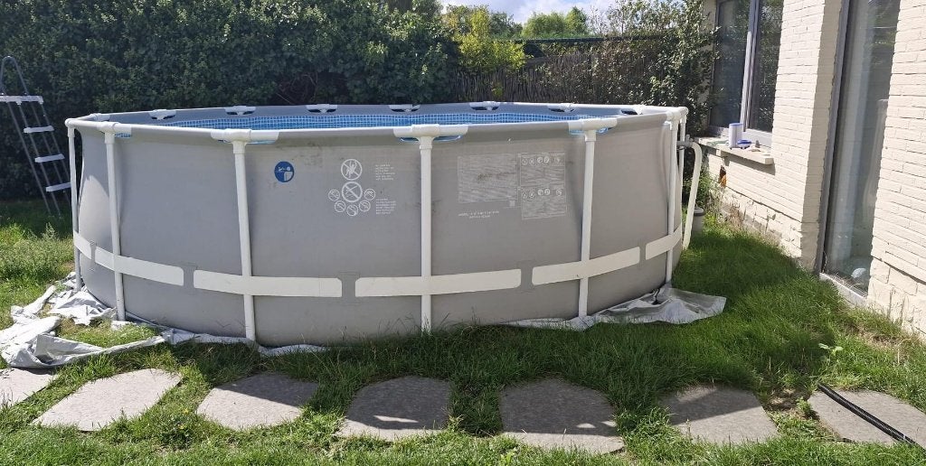 Zwembad, Enlèvement, Utilisé, Rond, Piscines hors sol