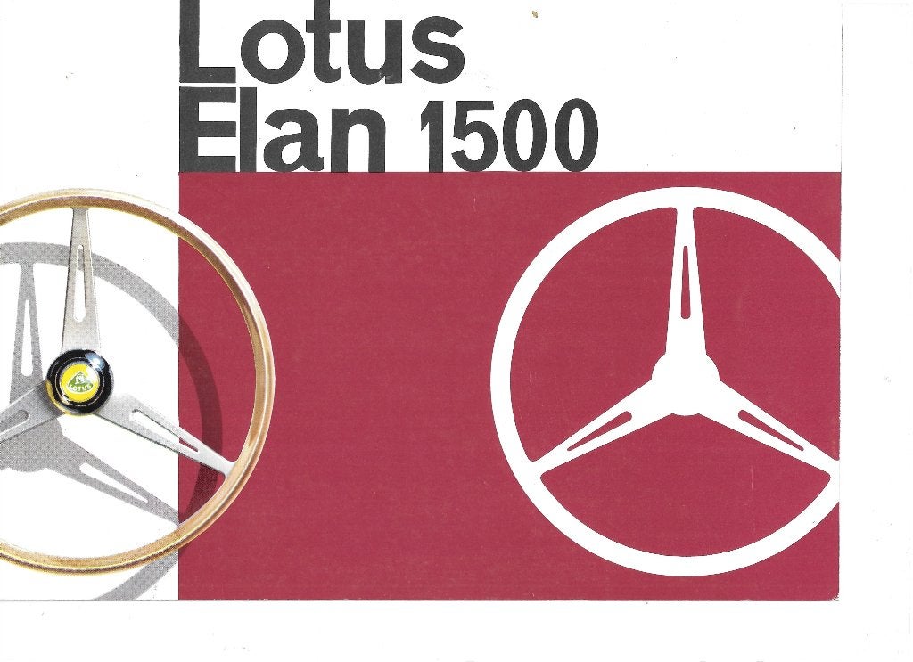 LOTUS ELAN 1500,  1964, Enlèvement ou Envoi, Comme neuf, Autres marques