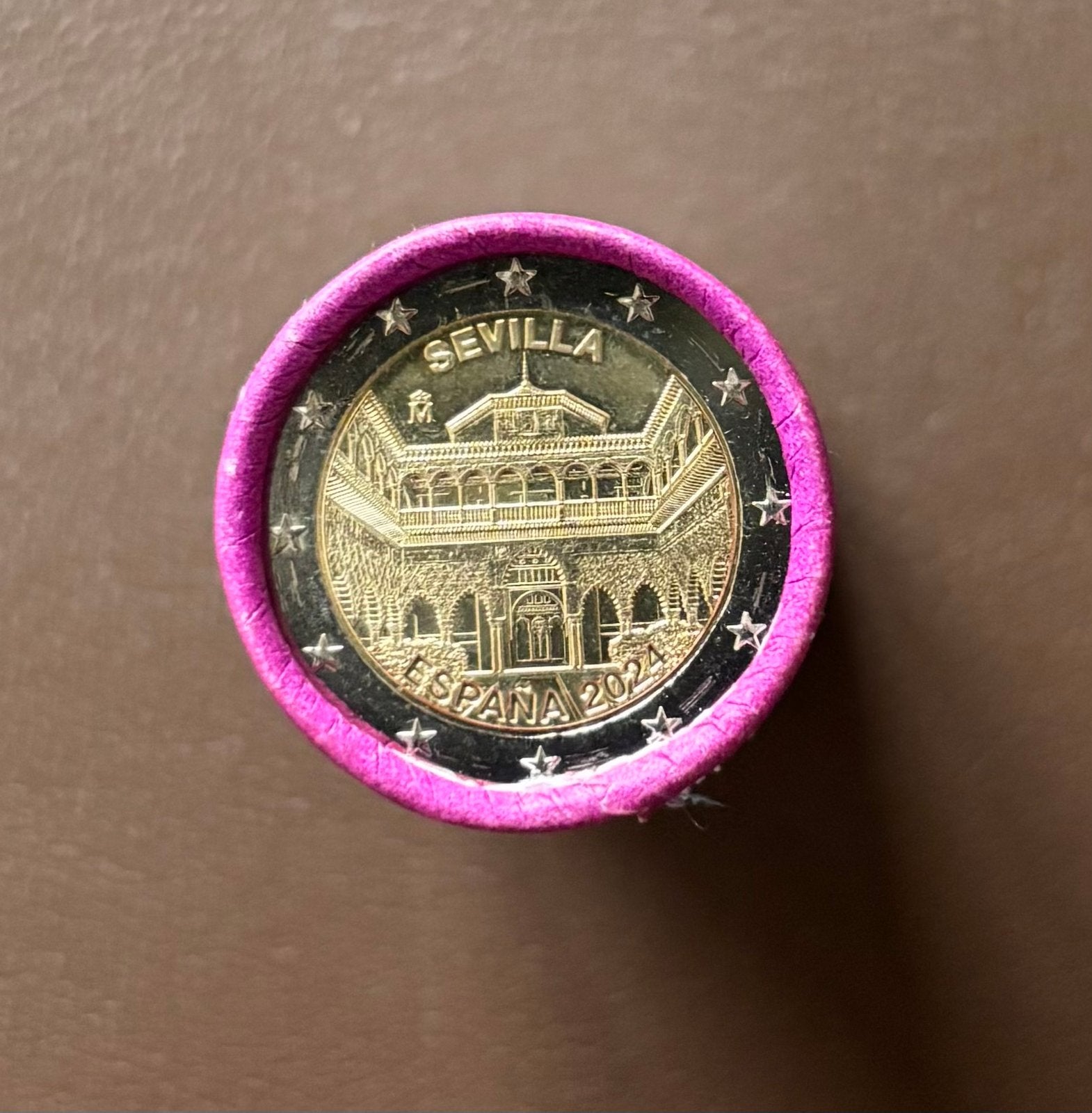 2 euro Spanje Sevilla 2024 volledige rol, Ophalen of Verzenden, Spanje, 2 euro