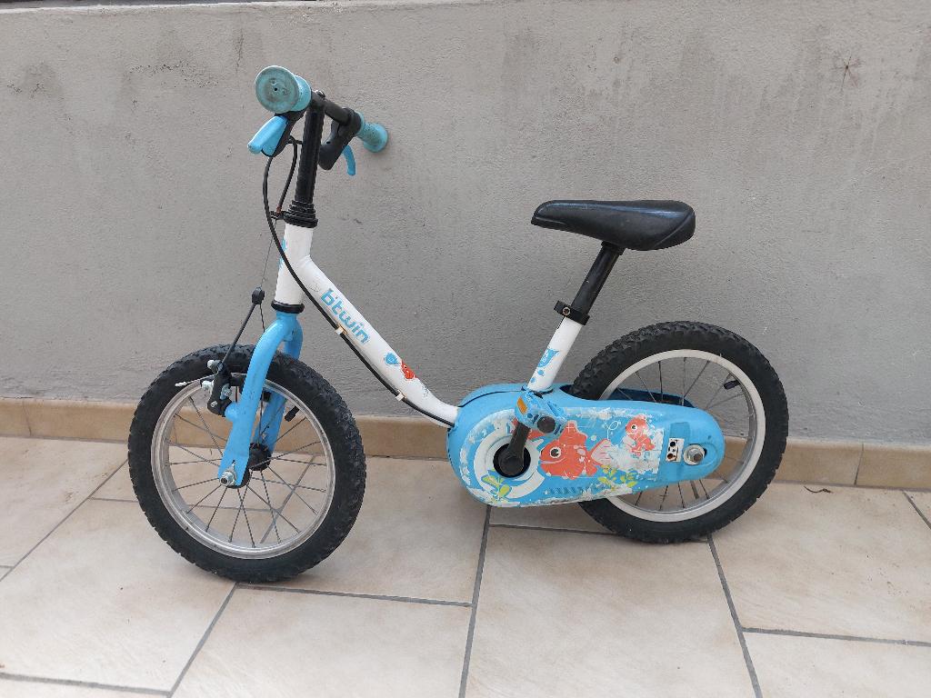 Kinderfiets, Fietsen en Brommers, Fietsen | Kinderfietsjes, Ophalen, Gebruikt, Velgrem, Minder dan 16 inch