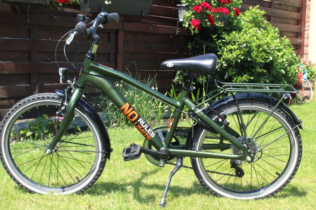 Als nieuwe 20 inch Bikefun jongensfiets - 6 versn., Ophalen, 20 inch of meer, Velgrem, Zo goed als nieuw