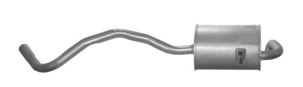 Uitlaat, Einddemper Renault Megane II, Scenic, -, Renault, -, Nieuw
