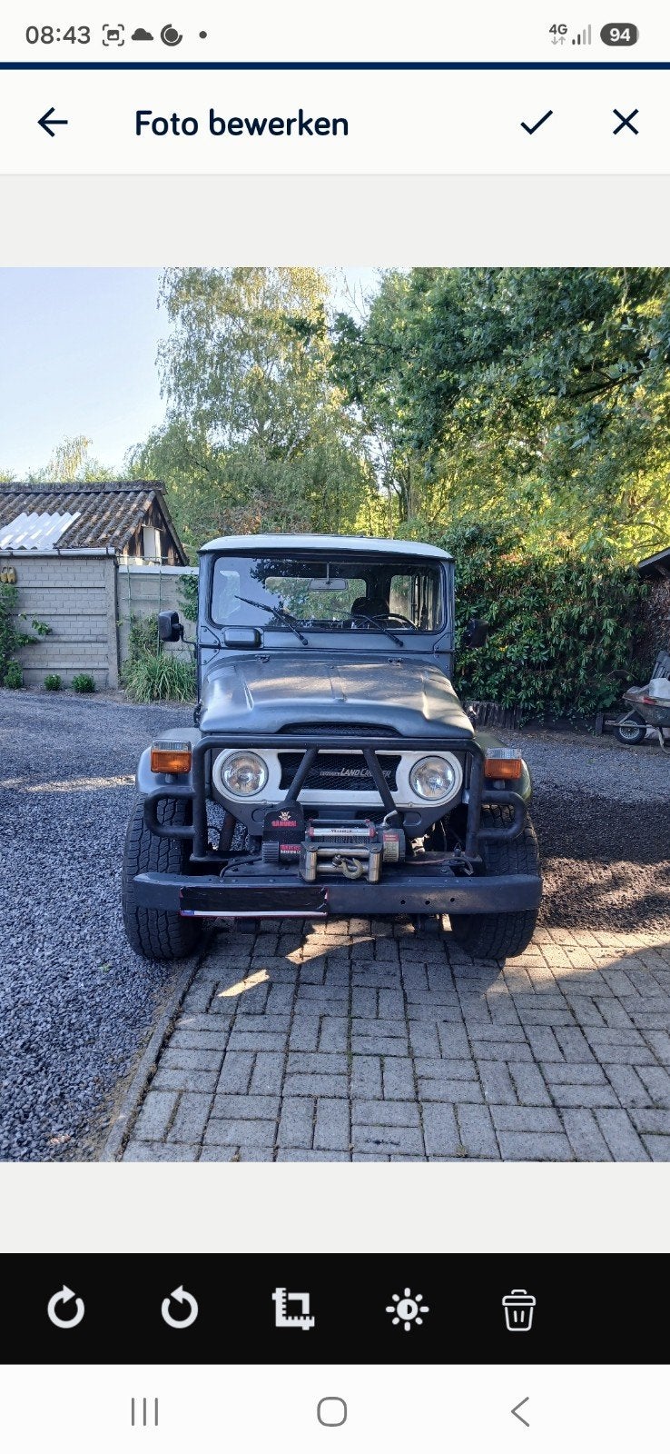 Landcruiser 1978 type BJ40 lichte vracht, Particulier, Te koop, Landcruiser
