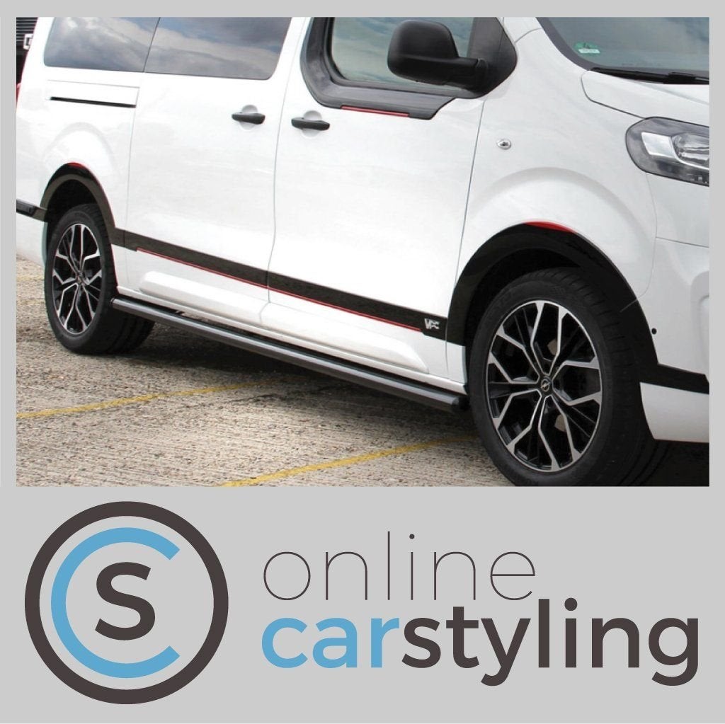 Fender Extensions + deurlijsten Opel Vivaro C VPC Glossy Bla, -, -, Opel, Nieuw