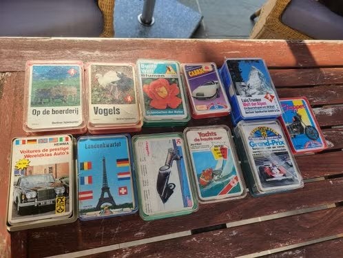 Lot de 11 jeux vintage pour quatuor (années 70/80), Enlèvement ou Envoi